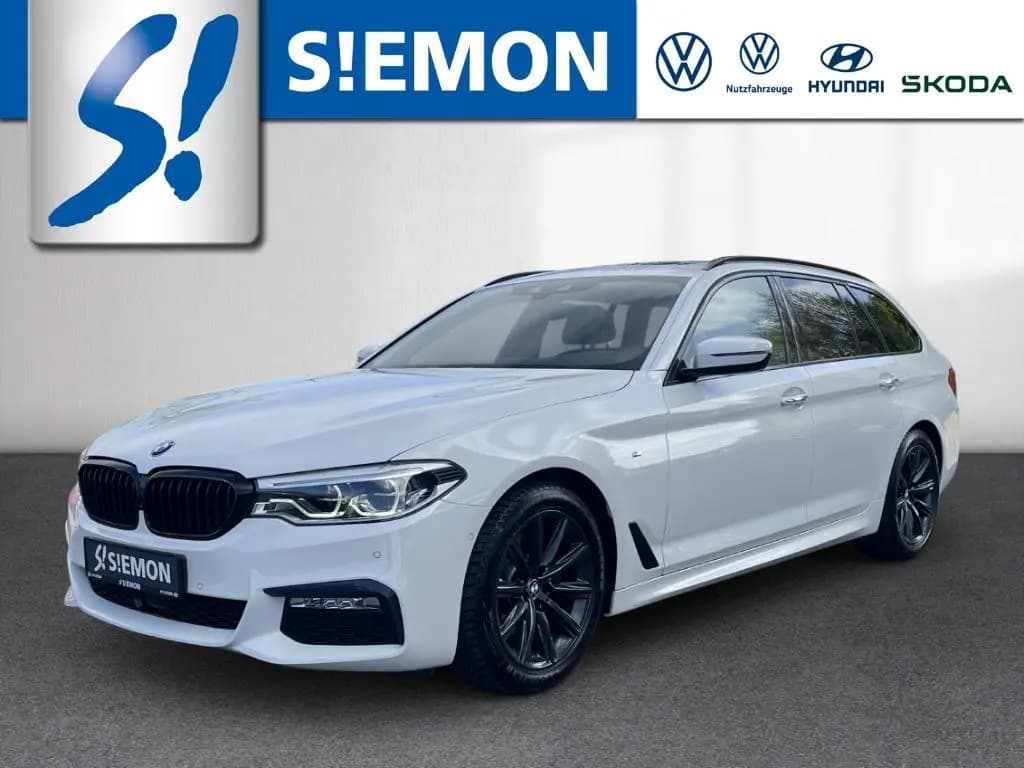 Main__Slider__Photo:BMW 5 Series 520 d touring M Sport AHK LED LEDER Sitzlüftung 04/2018-0
