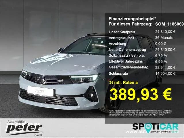 Main__Slider__Photo:Opel Astra L ST 1.2 GS LED-Matrix Navi Allwetter (BG) 10/2025-0
