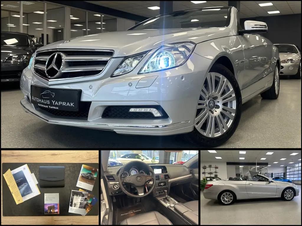 Main__Slider__Photo:Mercedes-Benz E-Class 200 Cabrio CGI|52.842km|AHK|Aircap|Leder|Navi 10/2010-0