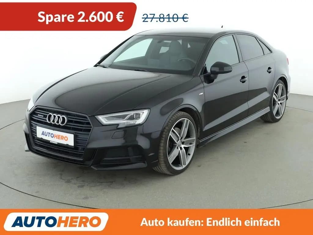 Main__Slider__Photo:Audi A3 Limousine 40 TDI quattro Sport Aut.*LED*NAVI* 09/2020-0