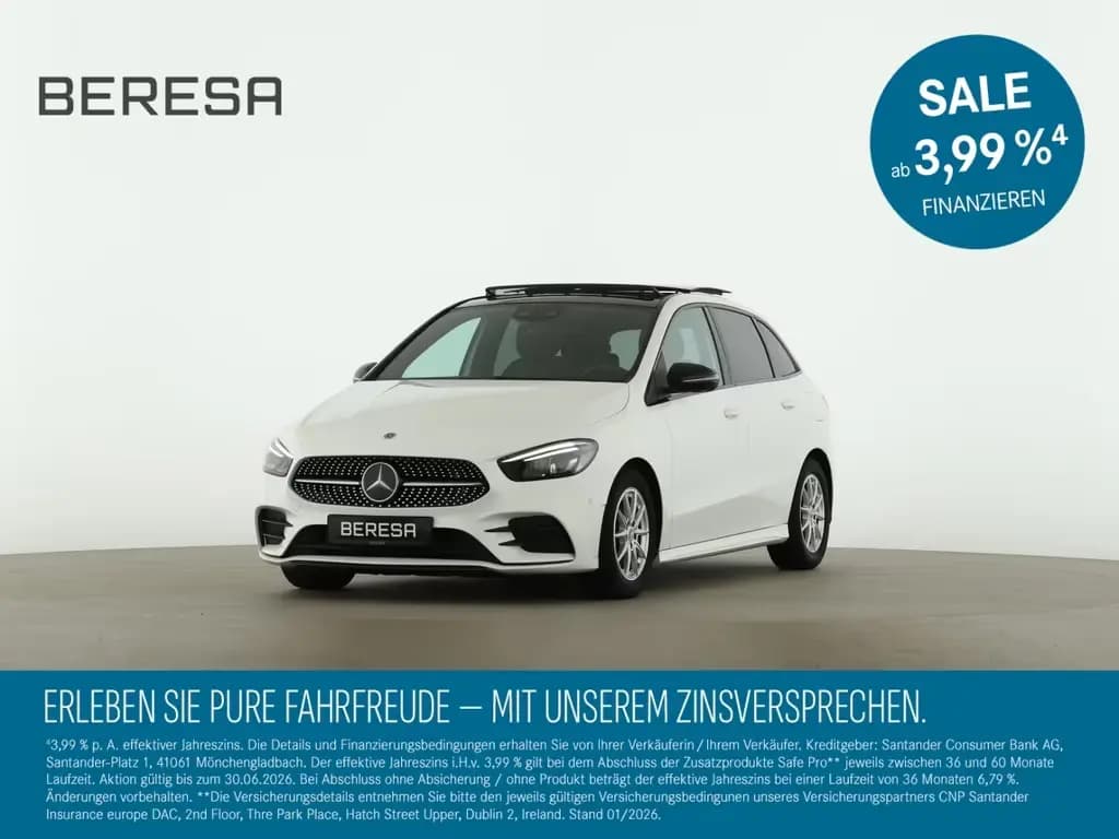 Main__Slider__Photo:Mercedes-Benz B 200 AMG Night MBUX Pano Distronic Kamera LED 02/2019-0
