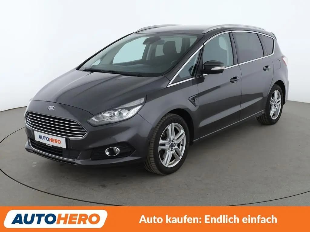 Main__Slider__Photo:Ford S-Max 2.0 TDCi Titanium*7-SITZER*NAVI*SPUR*PDC* 12/2016-0