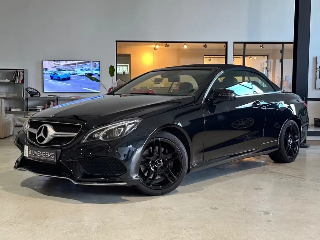 Main__Slider__Photo:Mercedes-Benz E 200 Cabrio *AMG,Airscarf,Aircap,Leder,Tempo.* 02/2017-0