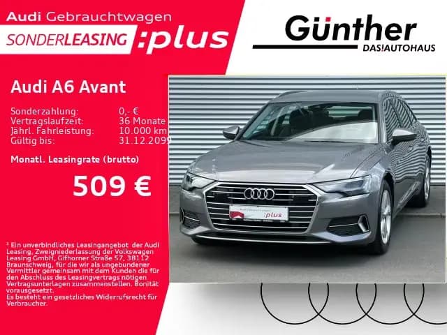 Main__Slider__Photo:Audi A6 Avant SPORT 40 TDI S-TRONIC+AHK+PHONE BO+LEDE 05/2021-0