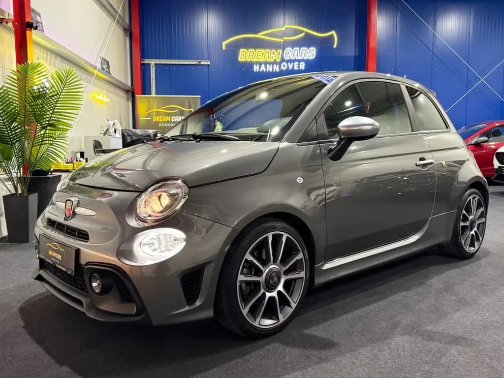 Main__Slider__Photo:Abarth 595 Turismo*SPORT-AUSPUFF*VOLLLEDER*CARPLAY*USB 03/2023-0