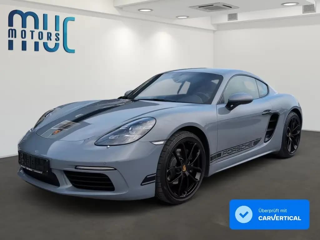 Main__Slider__Photo:Porsche 718 Cayman 2.0 Turbo Style Ed~PDLS+Grau~Bose 10/2024-0