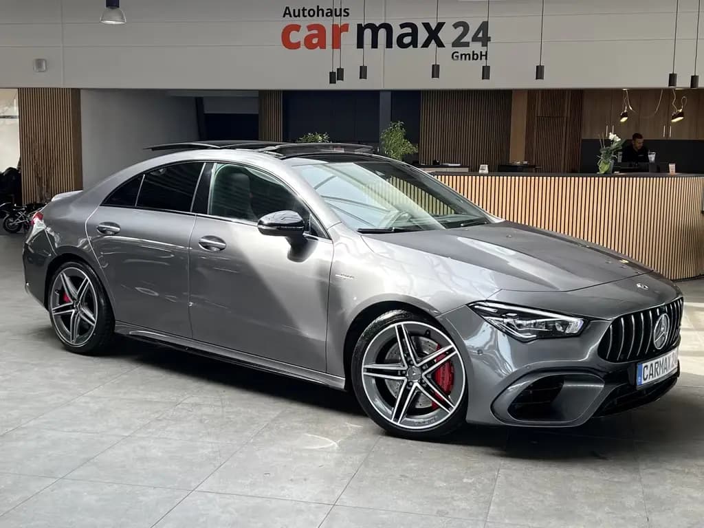 Main__Slider__Photo:Mercedes-Benz CLA-Class 45 AMG S AMG 4Matic Pano Kamera MBUX Night 01/2020-0