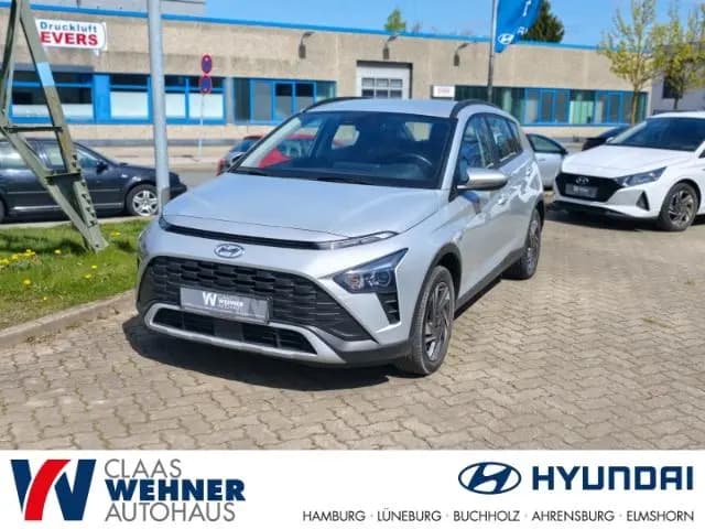 Main__Slider__Photo:Hyundai BAYON Hyundai Select DAB Spurhalteass. Fernlicht 01/2022-0