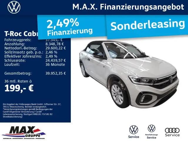Main__Slider__Photo:Volkswagen T-Roc Cabriolet 1.5 TSI DSG R-LINE KARMANN MATRI 07/2025-0