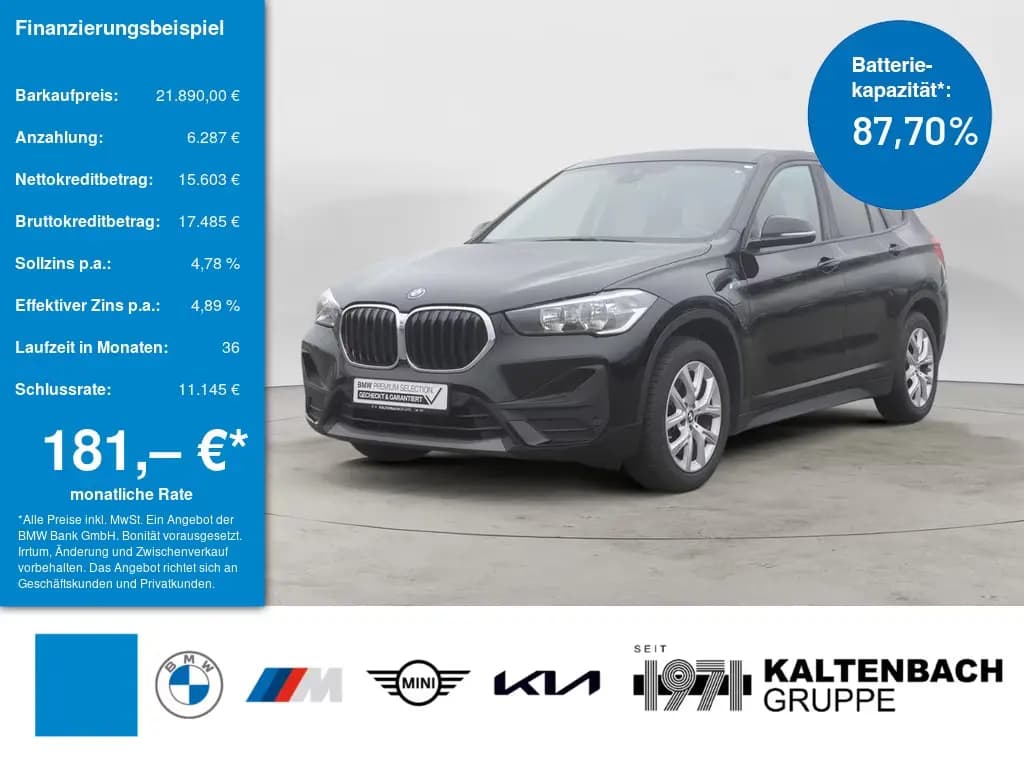 Main__Slider__Photo:BMW X1 xDrive 25e Advantage FACEL. NAVI SHZ PDC 01/2022-0