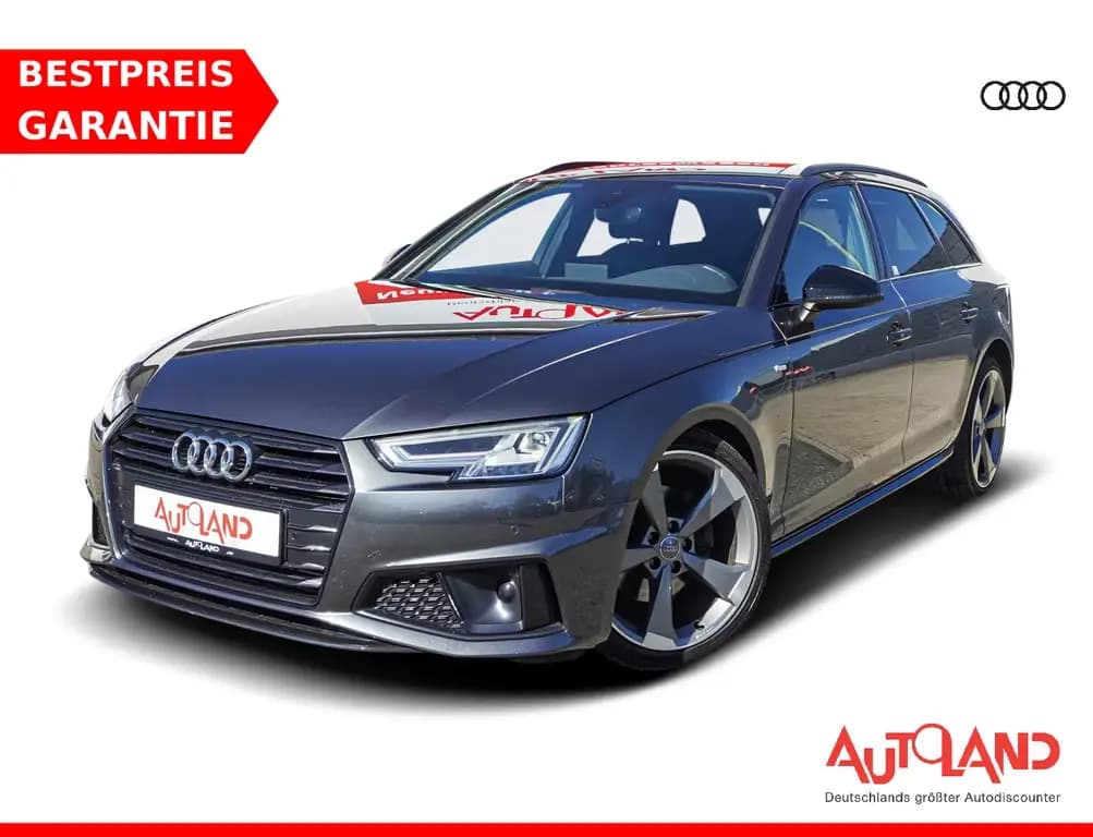 Main__Slider__Photo:Audi A4 Avant 40 2.0 TFSI S-Line LED Navi PDC DAB 03/2019-0