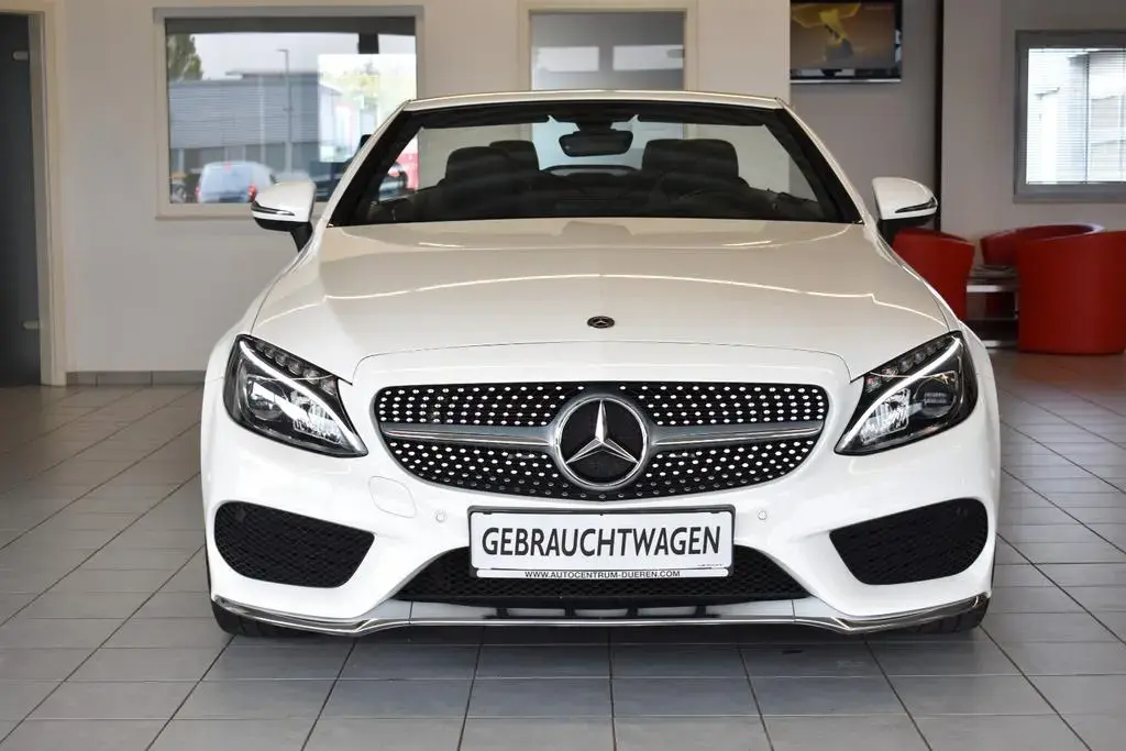 Main__Slider__Photo:Mercedes-Benz C-Class 180 Cabrio AUT./AMG-LINE/NAVI/AIRSCARF/AMBI 04/2017-1