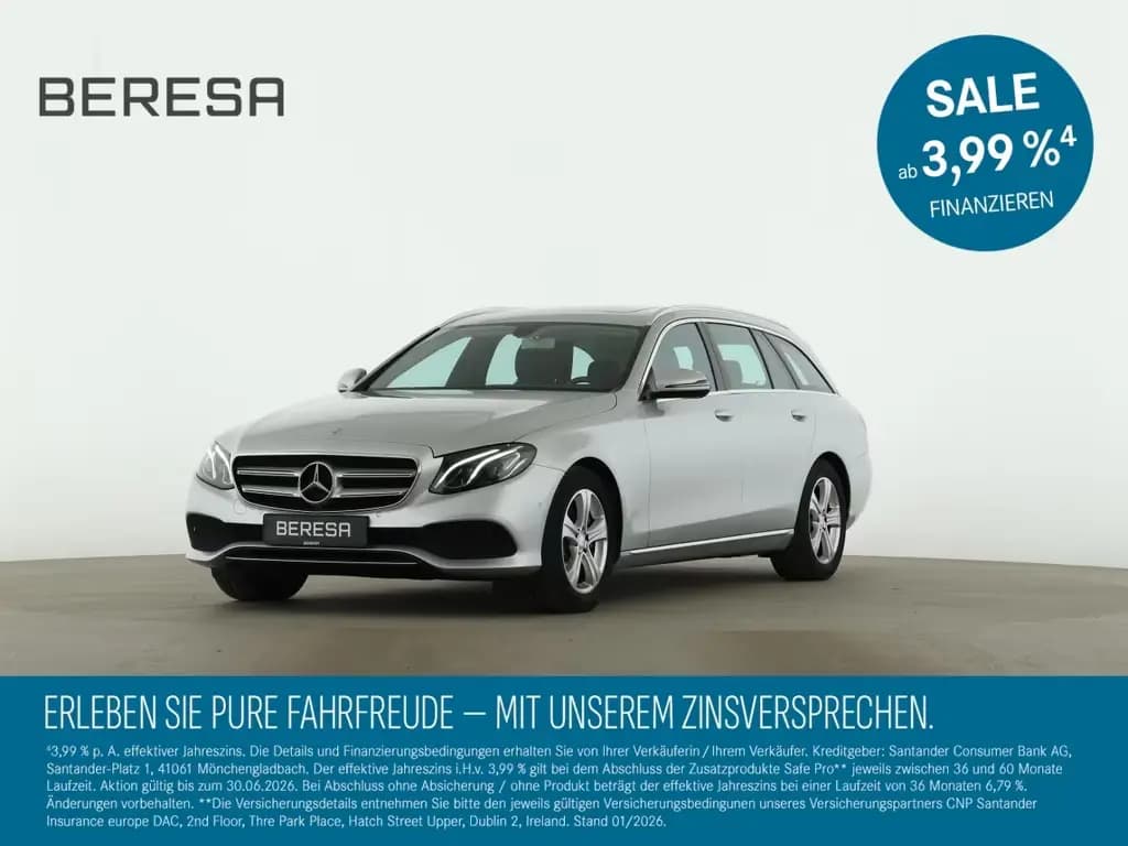 Main__Slider__Photo:Mercedes-Benz E-Class 250 T Avantgarde Schiebedach LED Kamera 01/2017-0