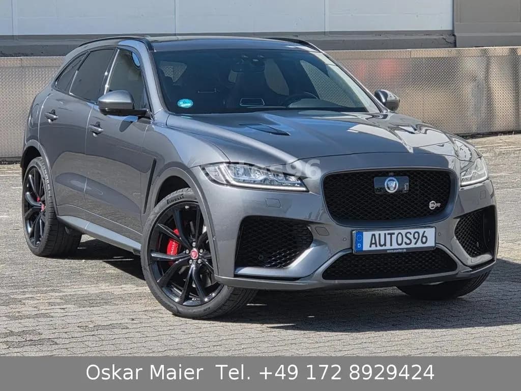Main__Slider__Photo:Jaguar F-Pace SVR AWD Automatik PANO 360° Sitzkühlung 04/2019-0