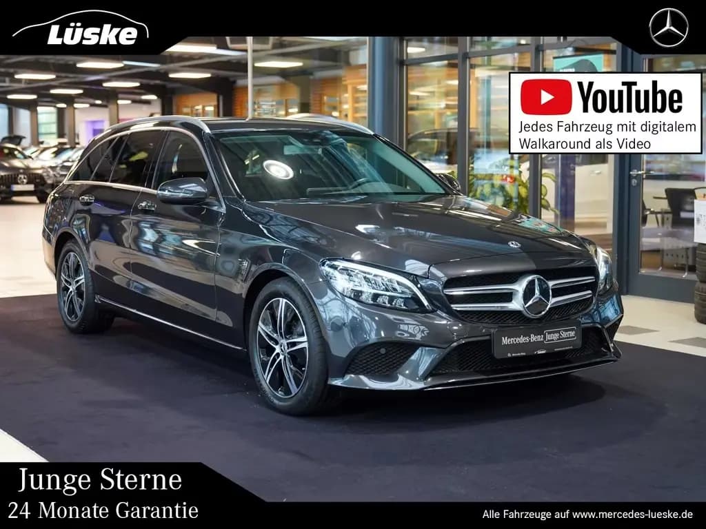 Main__Slider__Photo:Mercedes-Benz C-Class 180 T AVANTGARDE Anhängevorrichtung CarPlay 07/2020-0