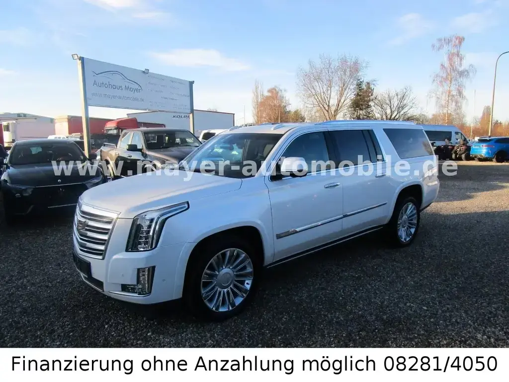 Main__Slider__Photo:Cadillac Escalade Platinum ESV*Europa*NAVI*Glasdach*COC* 08/2018-1