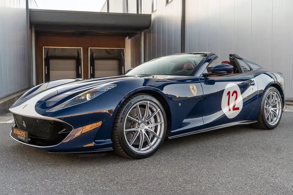 Main__Slider__Photo:Ferrari 812 GTS - 1 of 1 Blu Askolin - Tailor Made - Duf 08/2023-0