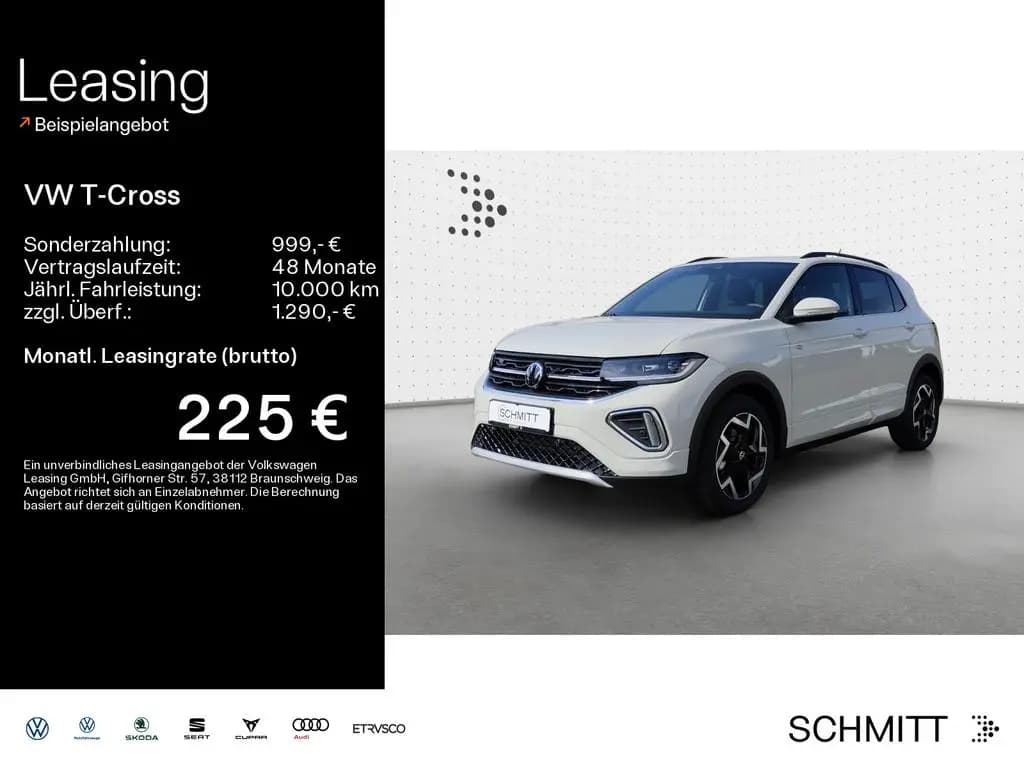 Main__Slider__Photo:Volkswagen T-Cross 1.0 TSI DSG R-Line SHZ*Kamera*IQ.LIGHT null-0