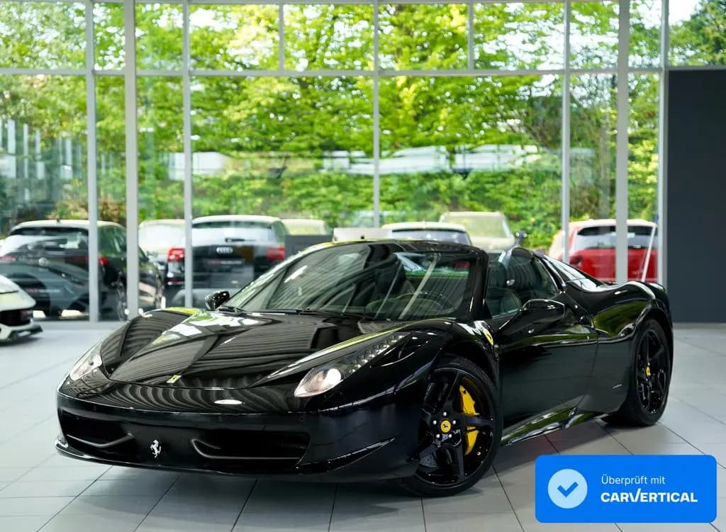 Main__Slider__Photo:Ferrari 458 Spider 4.5 V8 *Carbon *Leder *Keramik 01/2012-0