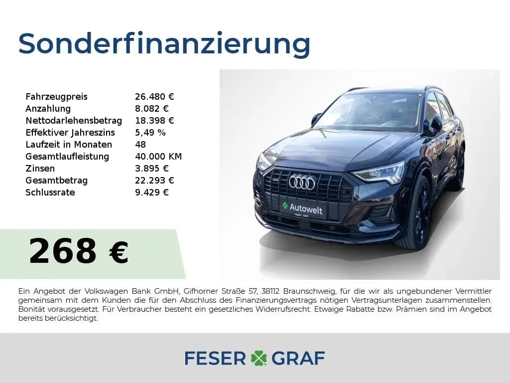 Main__Slider__Photo:Audi Q3 45 TFSI S line quattro S tronic /AHK/Pano/B&O 04/2019-0