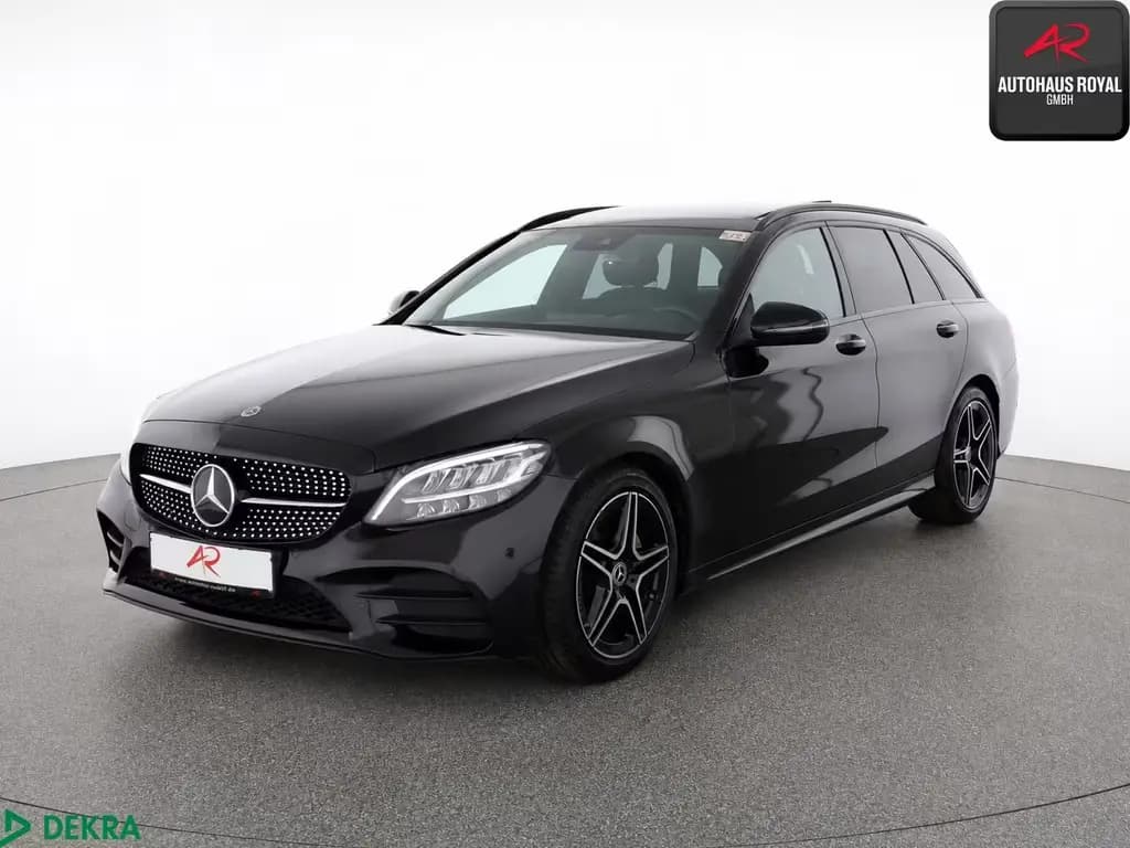 Main__Slider__Photo:Mercedes-Benz C 220 d T 3x AMG NIGHT PANO,WIDE,KAMERA,AHK,SH 10/2019-0