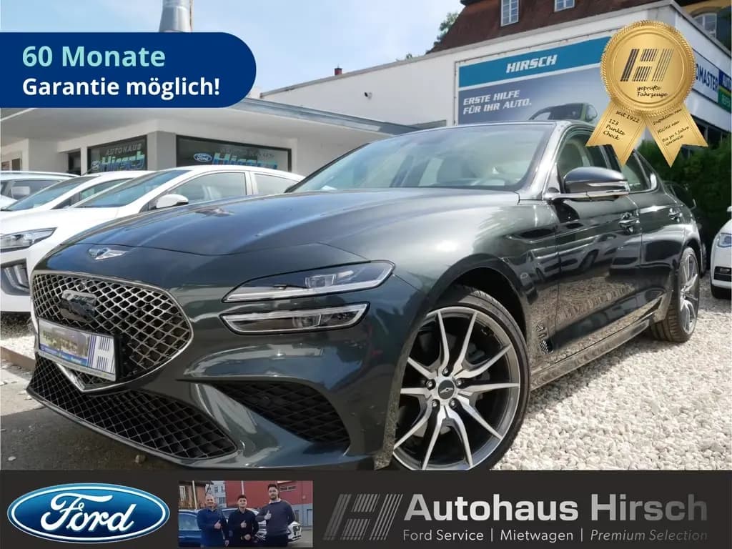 Main__Slider__Photo:Genesis G70 Luxury 4WD 2.0 T-GDI EU6d AD Leder LED ACC 06/2022-0