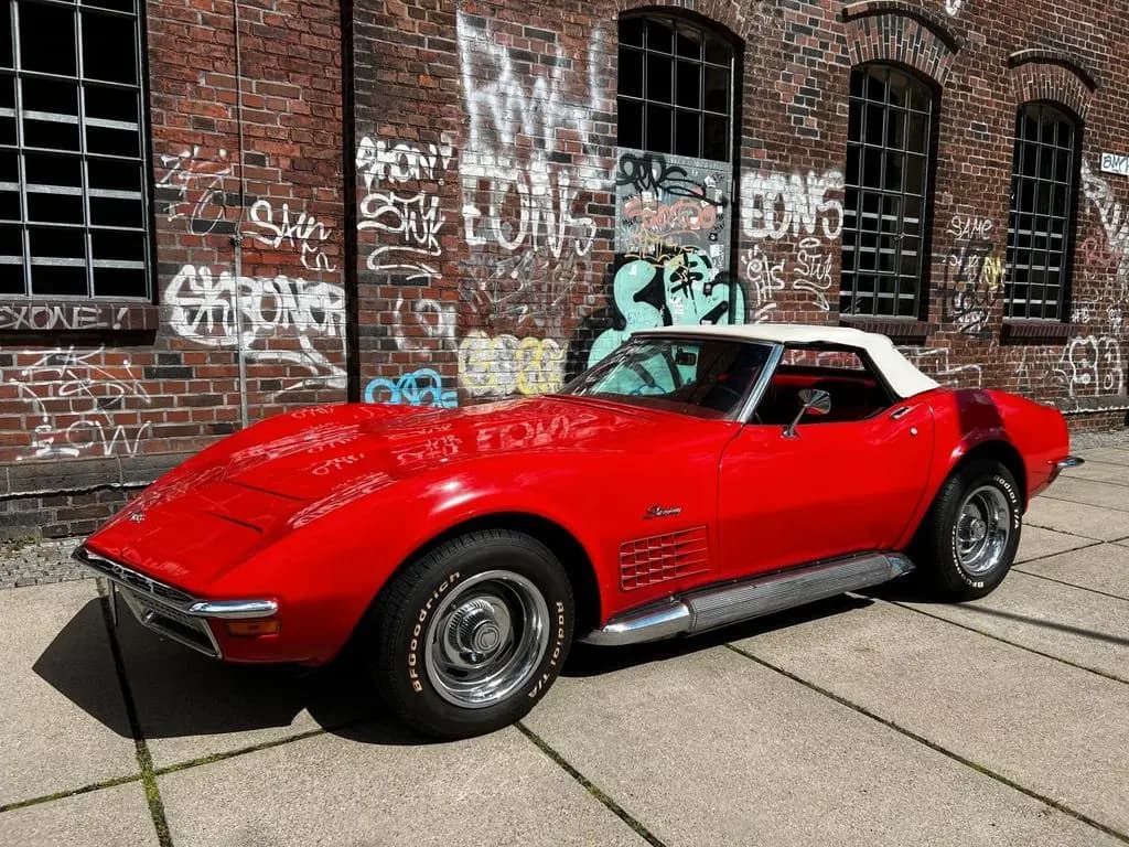 Main__Slider__Photo:Corvette C3 Cabrio SB Sidepipes 4-speed 07/1970-0