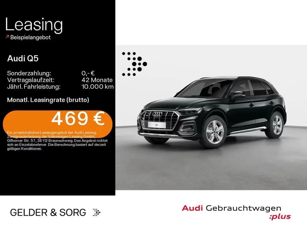 Main__Slider__Photo:Audi Q5 40 TDI quattro S line 360°*LED*Sound*AHK* 03/2022-0