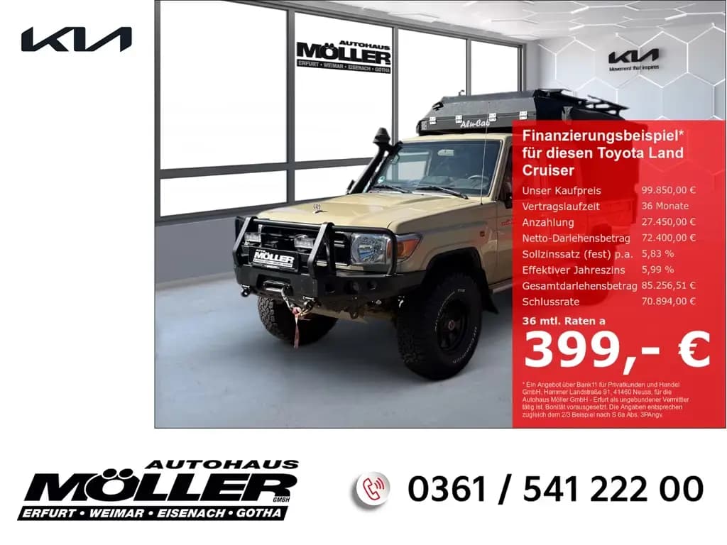 Main__Slider__Photo:Toyota Land Cruiser GRJ 79 Alu-Cab Canopy *REISEFERTIG* 12/2021-0