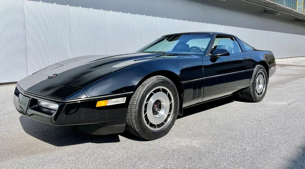 Main__Slider__Photo:Corvette C4 BLACK over BLACK 1 Owner from NEW 16000miles 07/1984-1