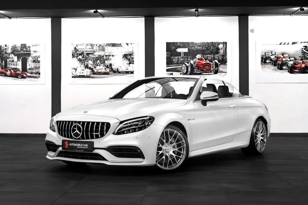 Main__Slider__Photo:Mercedes-Benz C-Class 63 AMG Cabrio #MANUFAKTUR! #MATTLACK #1.HAND! 02/2022-0