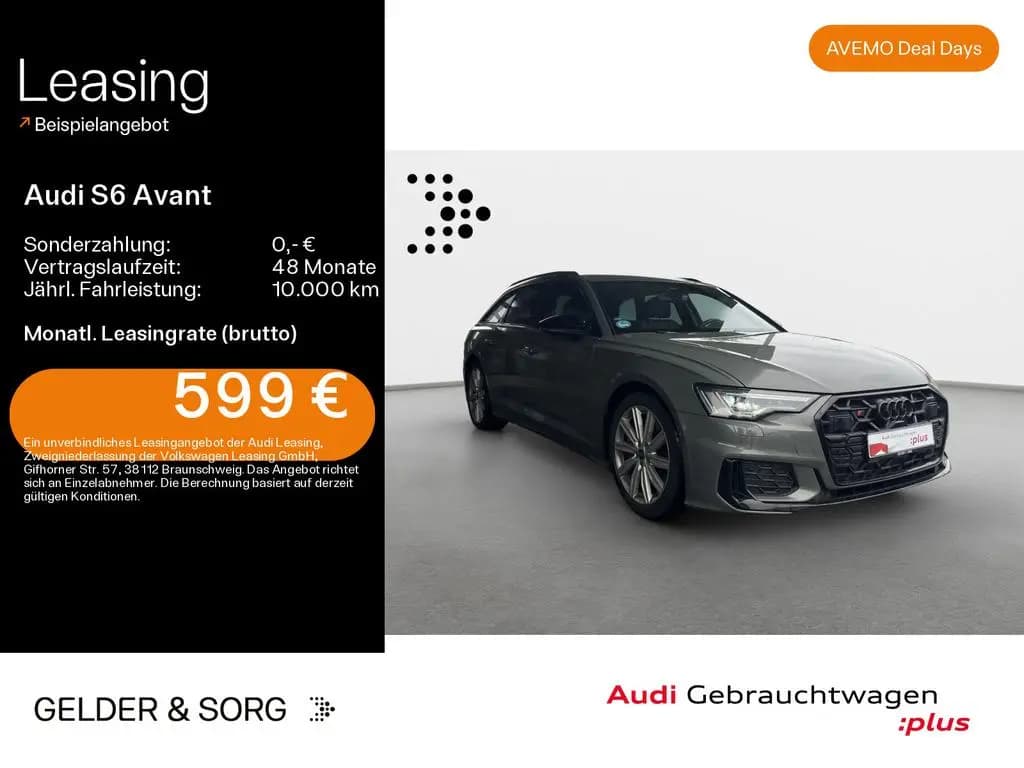 Main__Slider__Photo:Audi S6 Avant 3.0 TDI Matrix*RFK*Navi*Tour* 06/2024-0