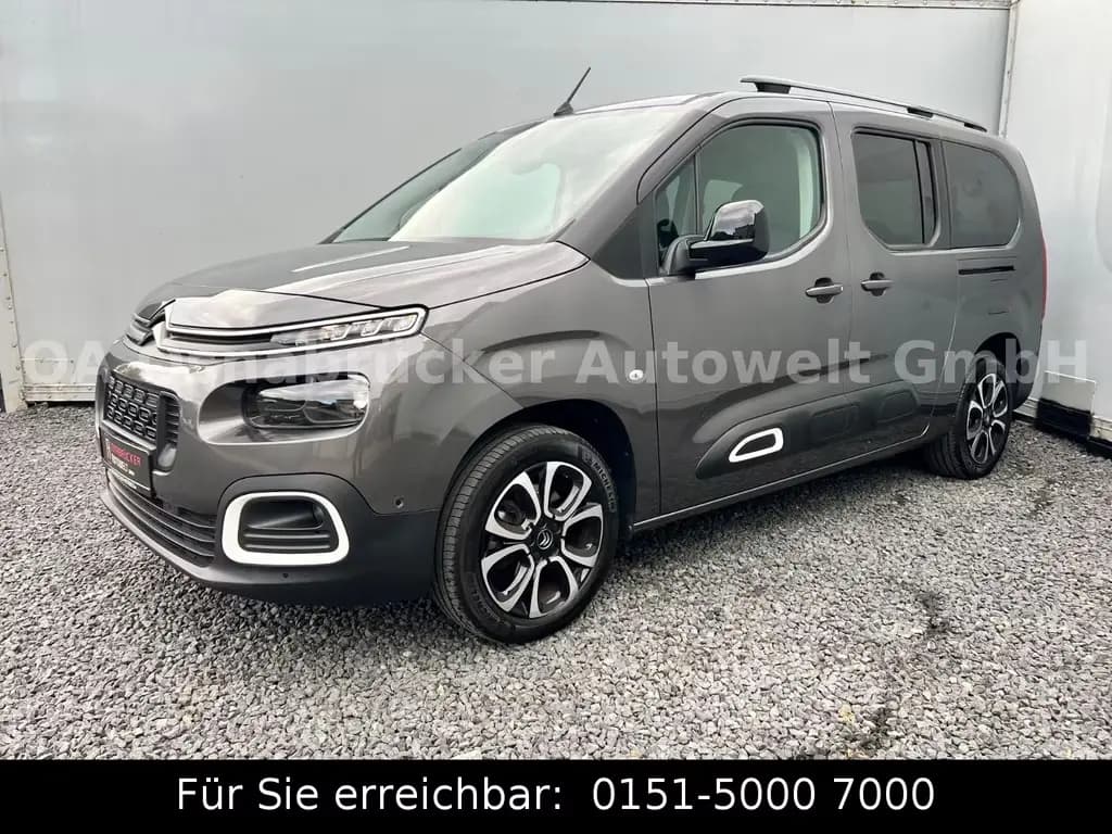Main__Slider__Photo:Citroën Berlingo Shine XL 360°Kamera Tempomat AHK SHZ BT 02/2022-0