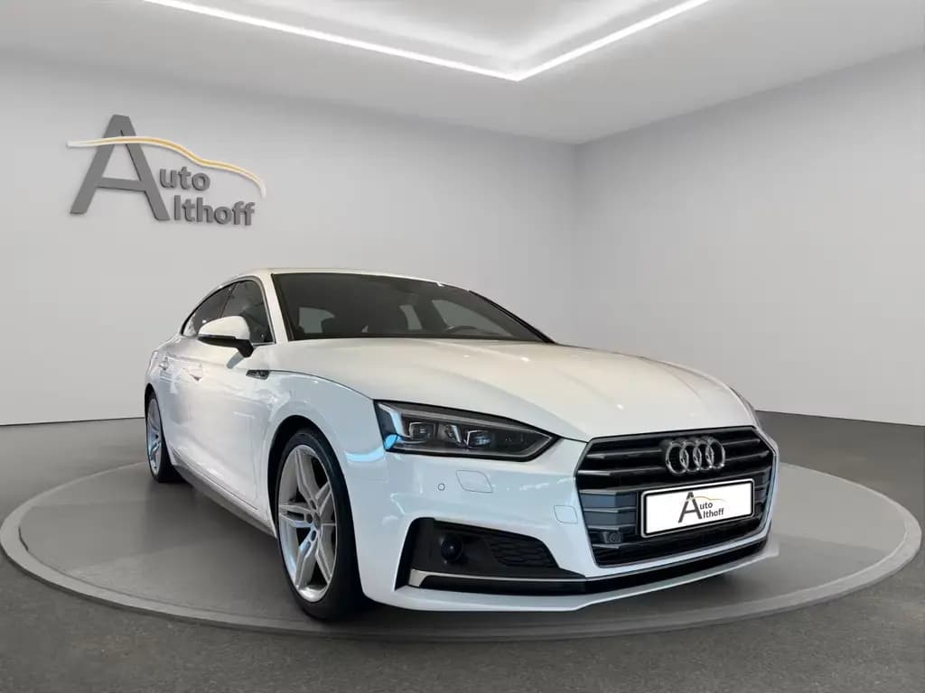 Main__Slider__Photo:Audi A5 SB 40TFSI S Line AHK MATRIX KAM HUD ACC VC 11/2019-0