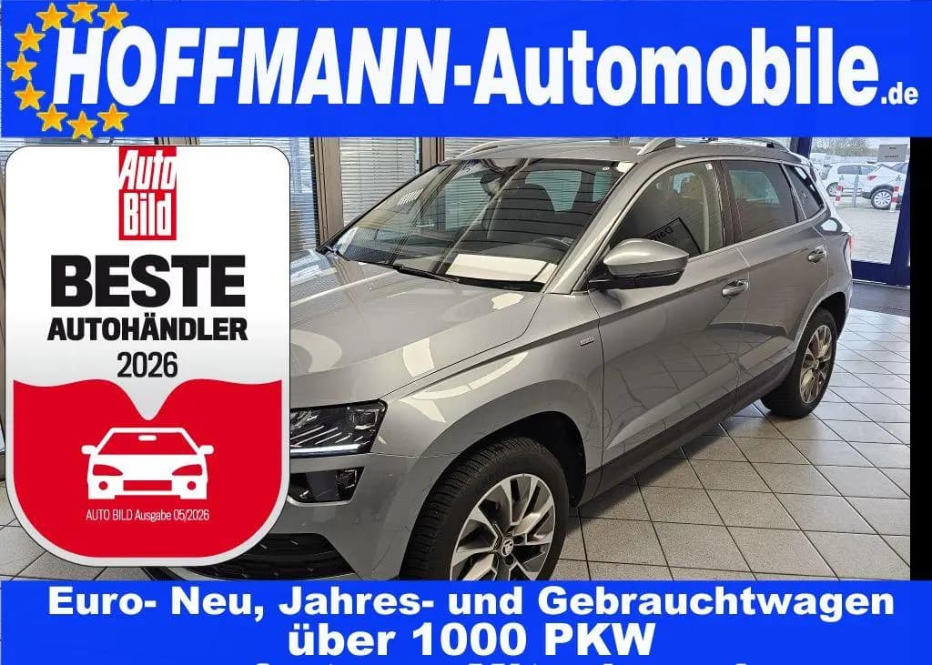 Main__Slider__Photo:Skoda Karoq Clever AHK,Navi,App-Connect,Sitzheizung 05/2022-0