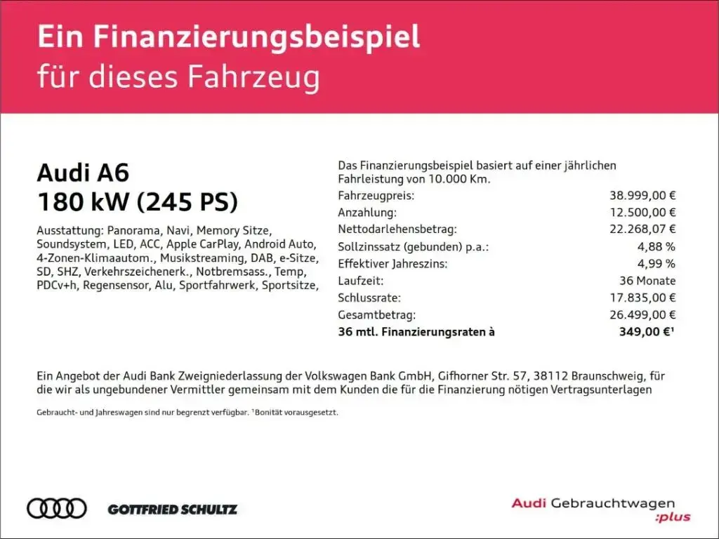 Main__Slider__Photo:Audi A6 Avant 45 TDI QUATTRO ACC PANO MATRIX INTERFAC 04/2023-1
