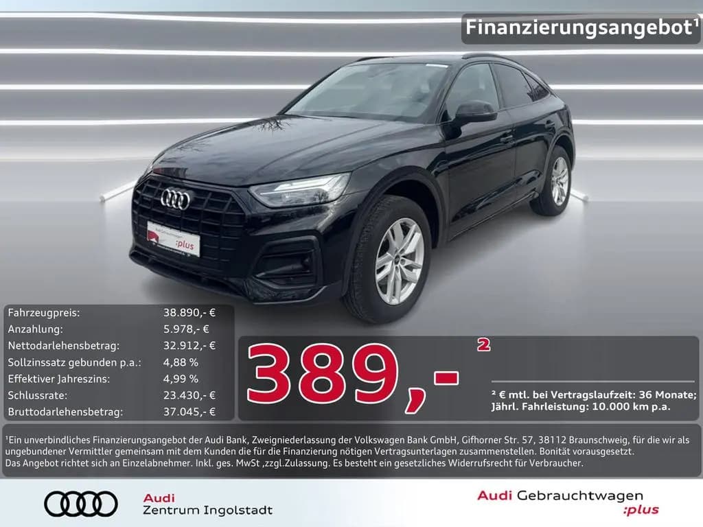 Main__Slider__Photo:Audi Q5 Sportback 40 TDI qu advanced Pano AHK ACC PDC 08/2022-0
