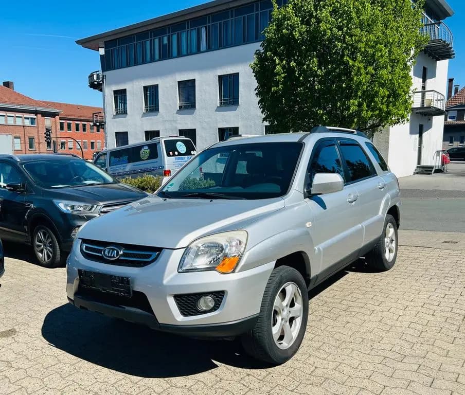 Main__Slider__Photo:Kia Sportage EX 2WD *AHK, Navi, Klimaautom.* 07/2009-0