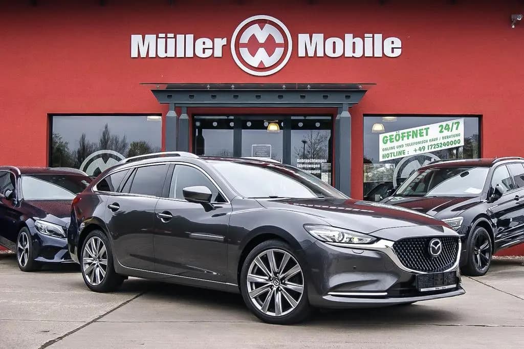 Main__Slider__Photo:Mazda 6 Kombi 22 SKYACTIV-D 184 Sports-Line LEDER BOSE 05/2020-0