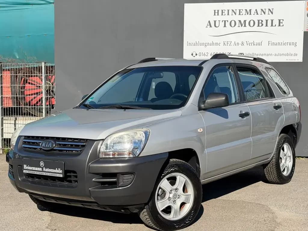 Main__Slider__Photo:Kia Sportage 2.0 LX 2WD *2-HAND*NUR 85 TKM*KLIMA*AHK 04/2007-0