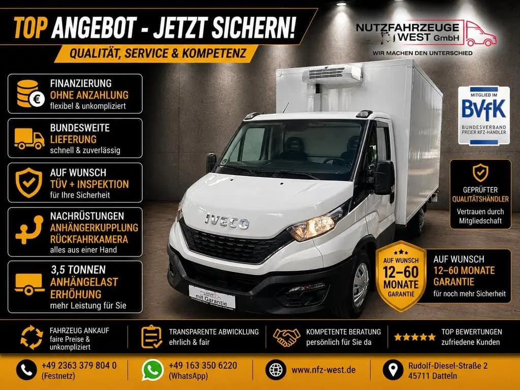 Main__Slider__Photo:Iveco Other Daily 35-14 Tiefkühl Koffer Thermoking -29C. 10/2021-0