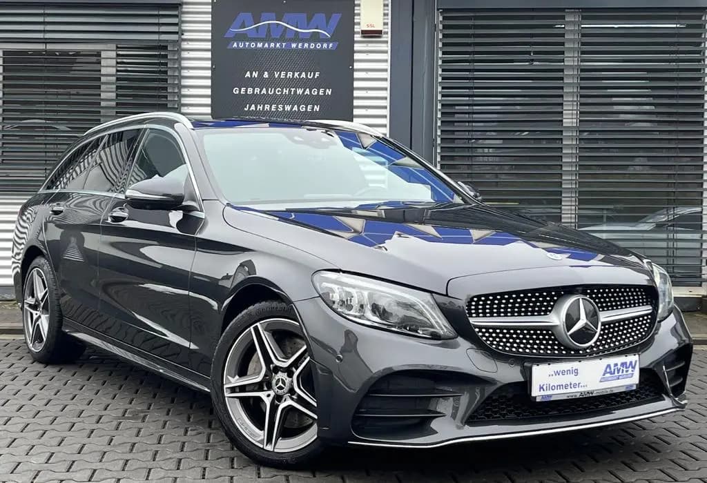 Main__Slider__Photo:Mercedes-Benz C-Class 300 d 4Matic AMG-LINE PANO*BURMESTER*WIDESCREE 11/2020-0
