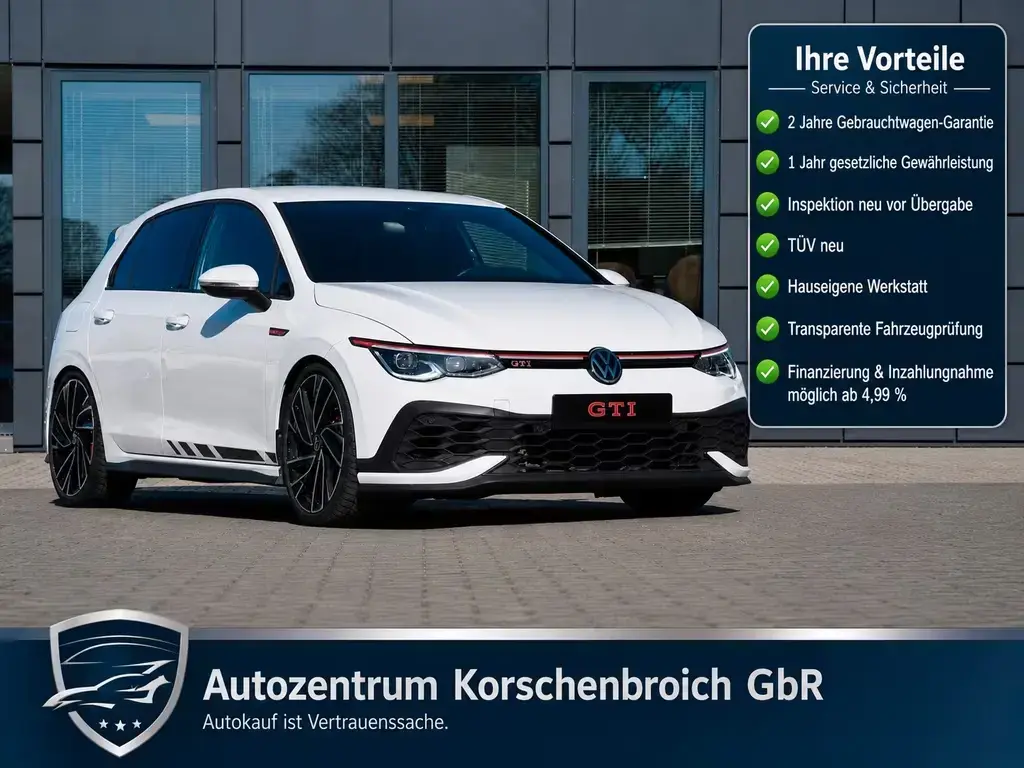 Main__Slider__Photo:Volkswagen Golf VIII Lim. GTI Clubsport MIT 2 J. GARANTIE 08/2021-1