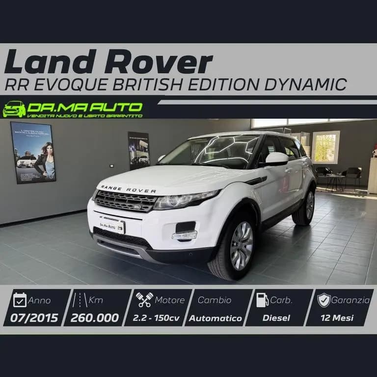Main__Slider__Photo:Land Rover Range Rover Evoque 2.2 TD4 5p. British Edit 07/2015-0