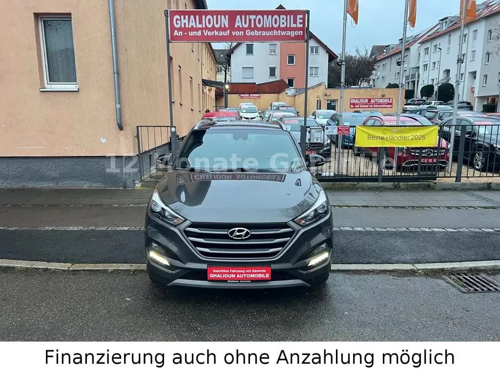 Main__Slider__Photo:Hyundai TUCSON 1.6TGDI Passion 2WD Automatik Navi Kamera 06/2018-0
