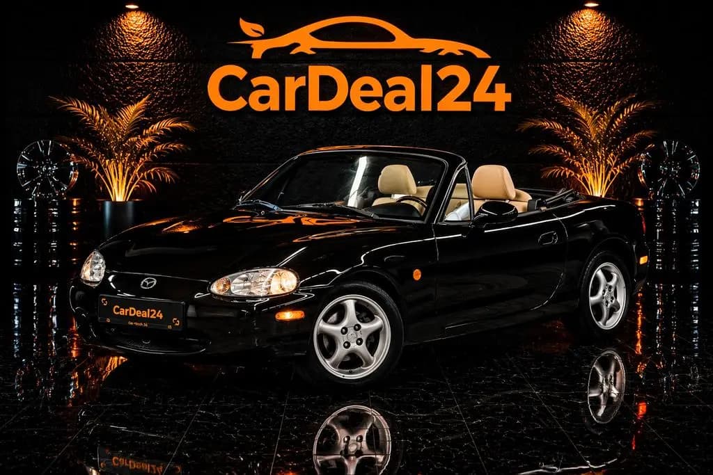 Main__Slider__Photo:Mazda MX-5 1.6i*ROADSTER*LEDER*ALLWETTERREIFEN*67TKM* 11/2000-0