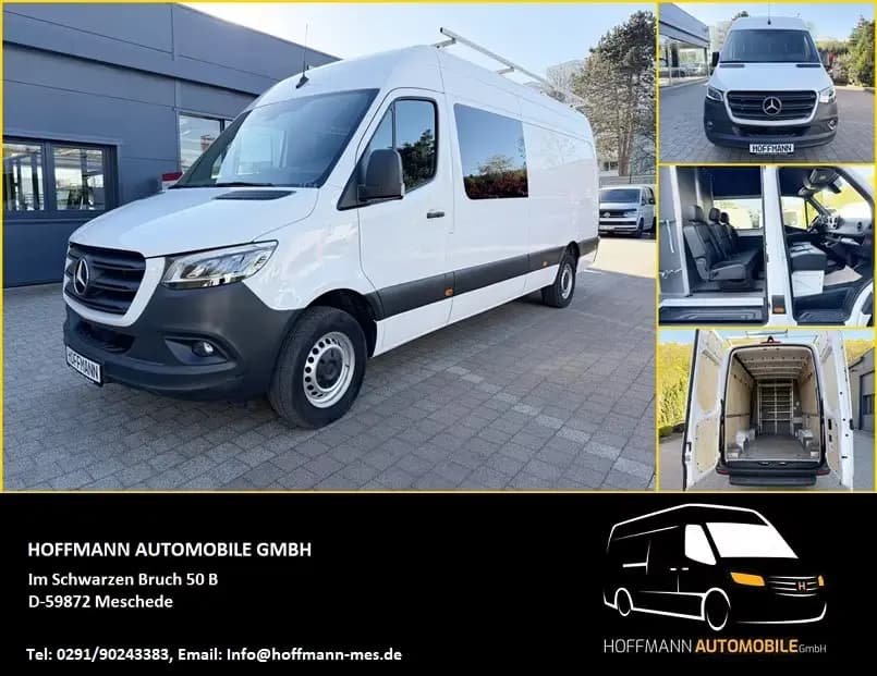 Main__Slider__Photo:Mercedes-Benz Sprinter 319CDI 3,0L V6 Kasten L3H2 Mixto 6-Sitz 02/2021-0