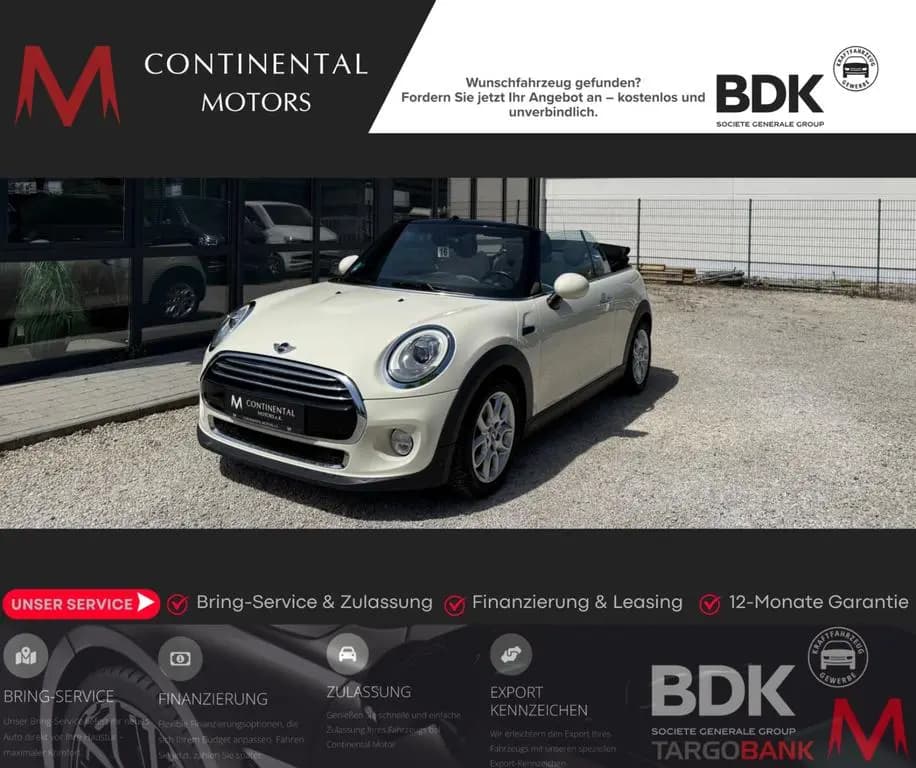 Main__Slider__Photo:MINI Cooper Cabrio *AUTOMATIK*NAVI*PDC* 01/2018-0