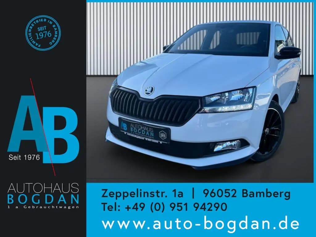 Main__Slider__Photo:Skoda Fabia Monte Carlo Android/Apple*SHZ*DAB*PDC*Alu 09/2020-0