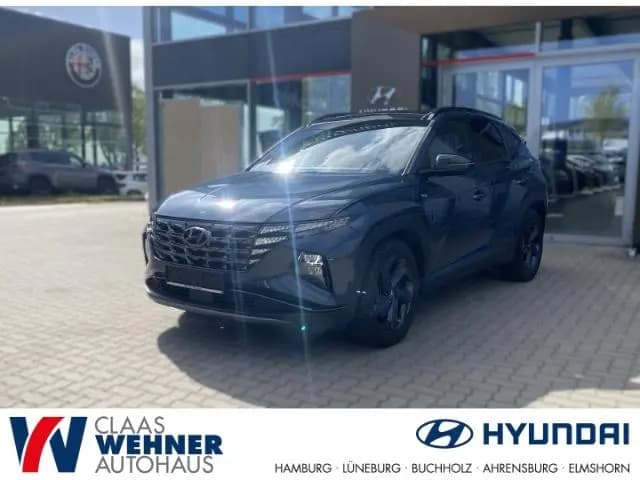Main__Slider__Photo:Hyundai TUCSON Blackline Mild-Hybrid *Lenkradheizung *Te 07/2023-0